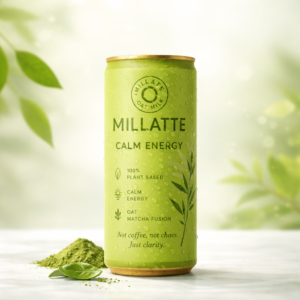 matcha latte – oat milk