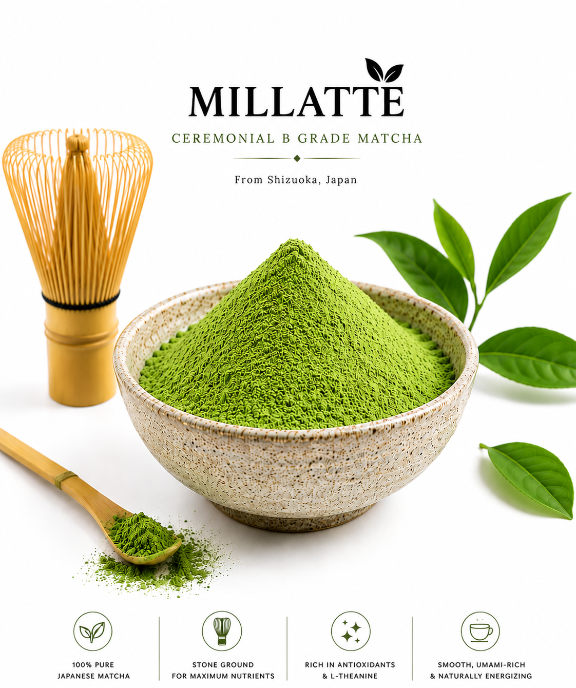 Ceremonial B Grade Matcha 1 Ceremonial B Grade Matcha