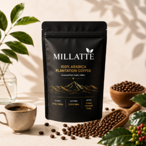 100% Arabica Plantation Washed Coffee