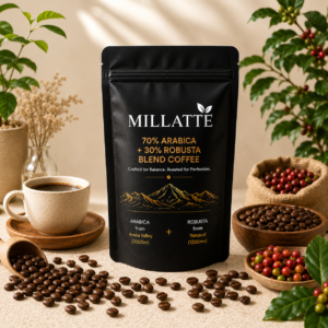 70% Arabica + 30% Robusta Blend Coffee