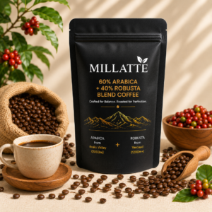 60% Arabica + 40% Robusta Blend Coffee